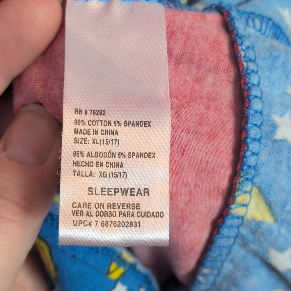 DC Comics Wonder Woman Sleepwear Gown Women's XL 15/17 - Picture 4 of 4